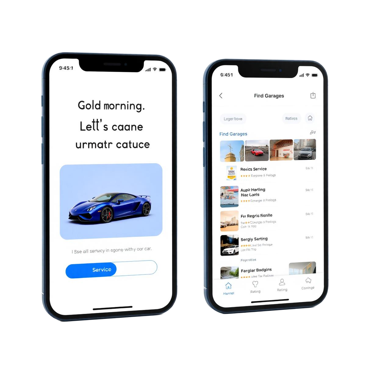 AutoProHub app on iPhone